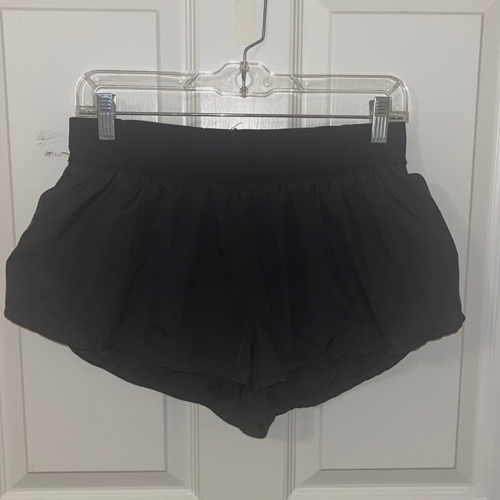 Black free people athletic shorts